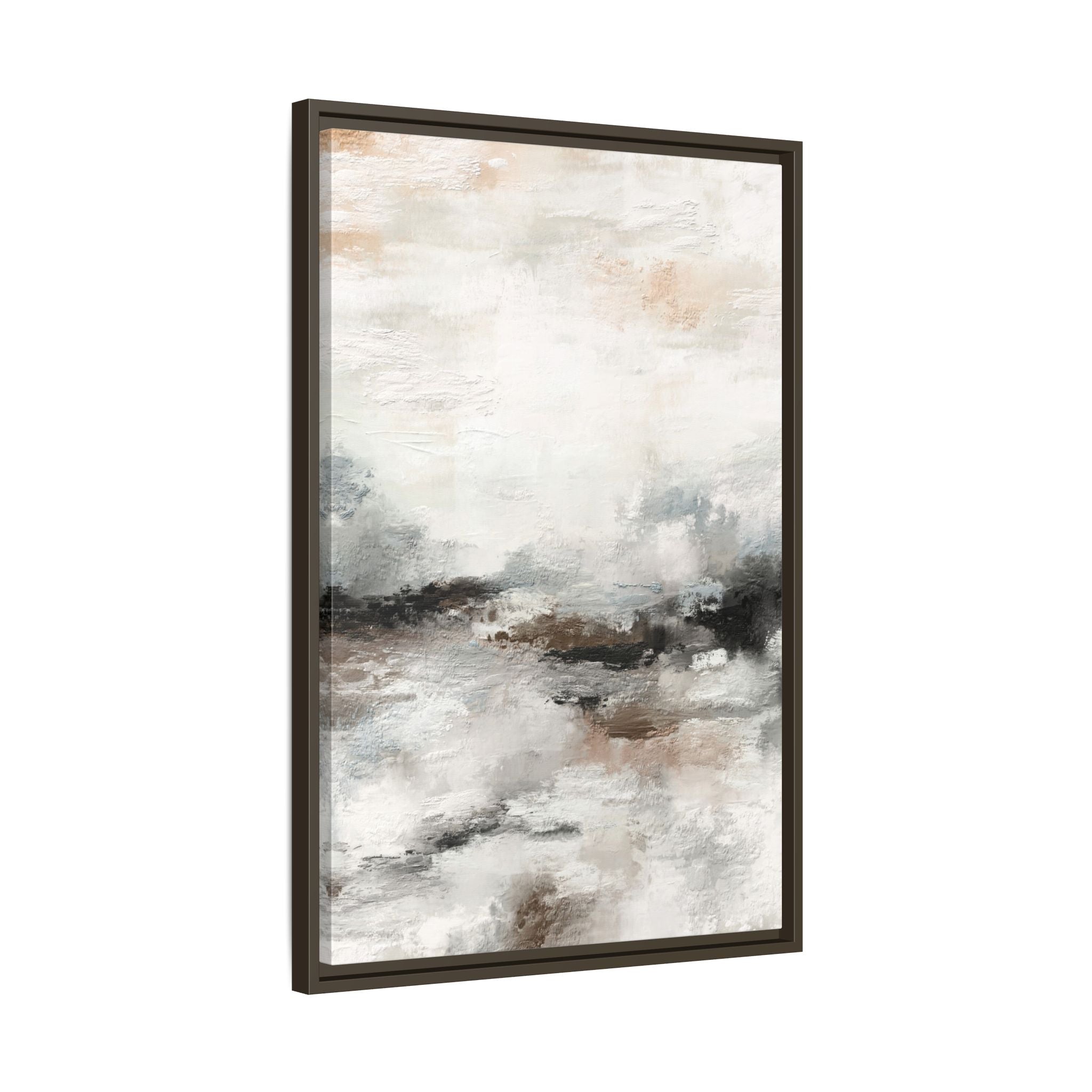 Neutrale abstrakte Landschaft Wandkunst