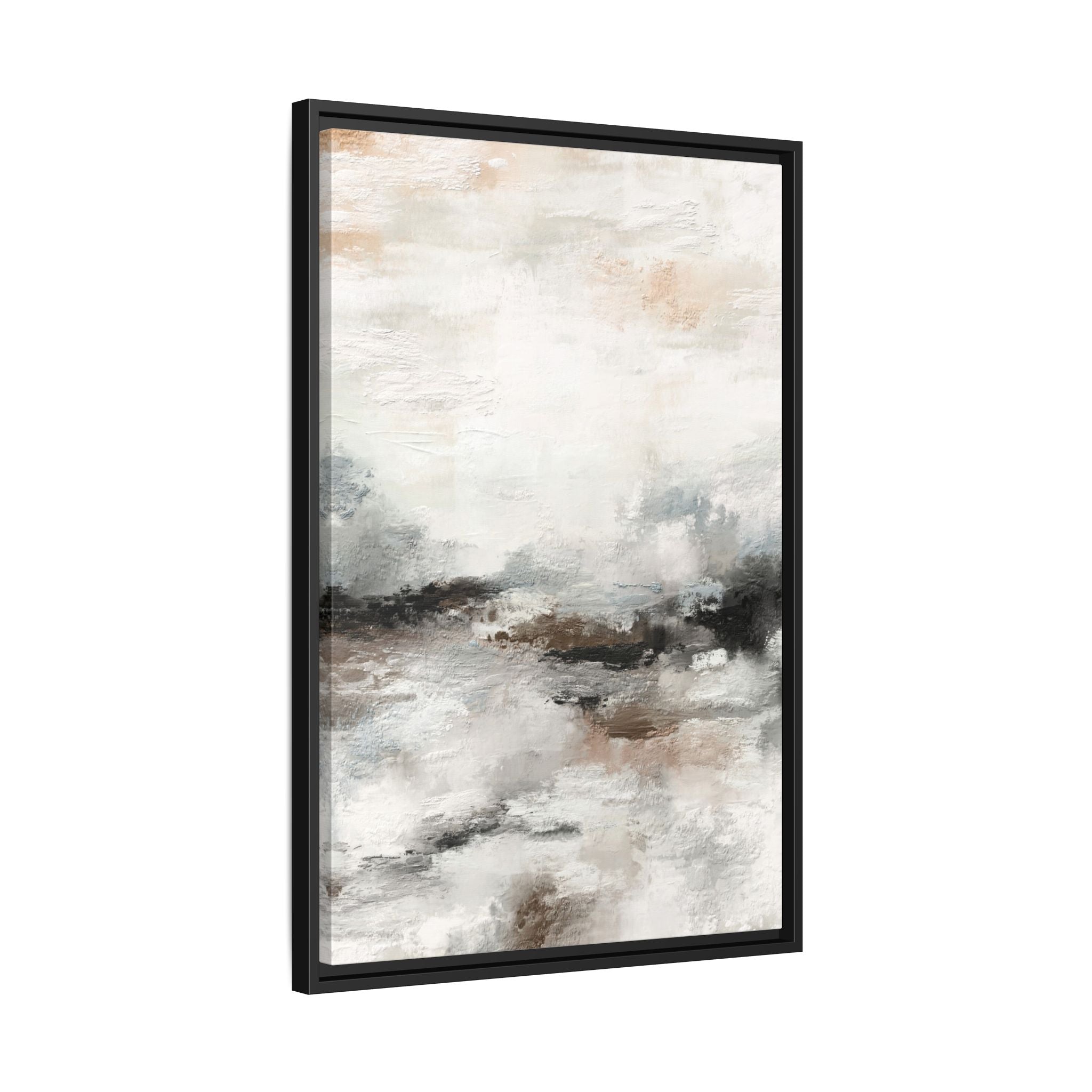 Neutrale abstrakte Landschaft Wandkunst
