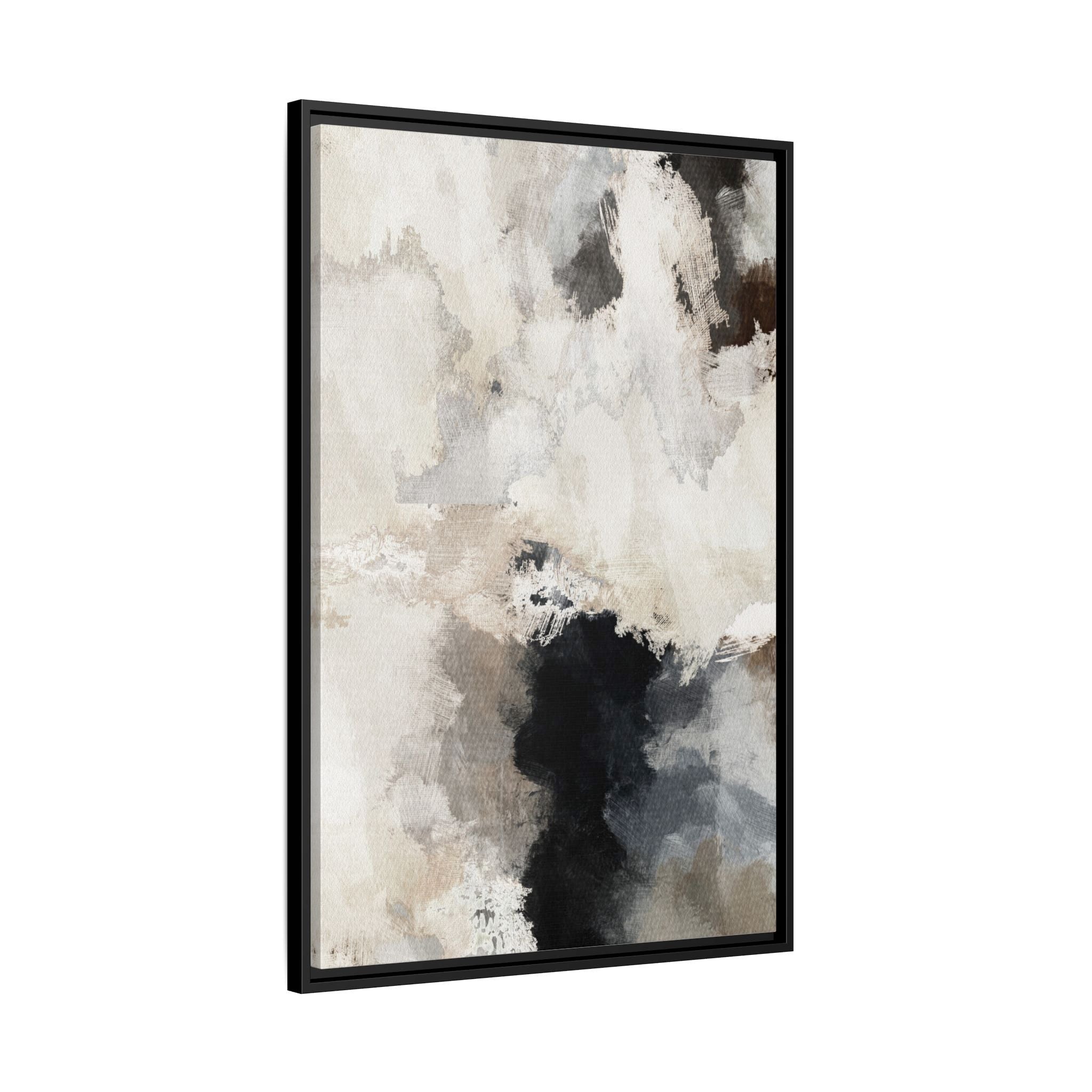 Neutral Abstract Watercolor Wall Art - Style B