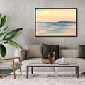 Pastel Ocean Abstract Wall Art